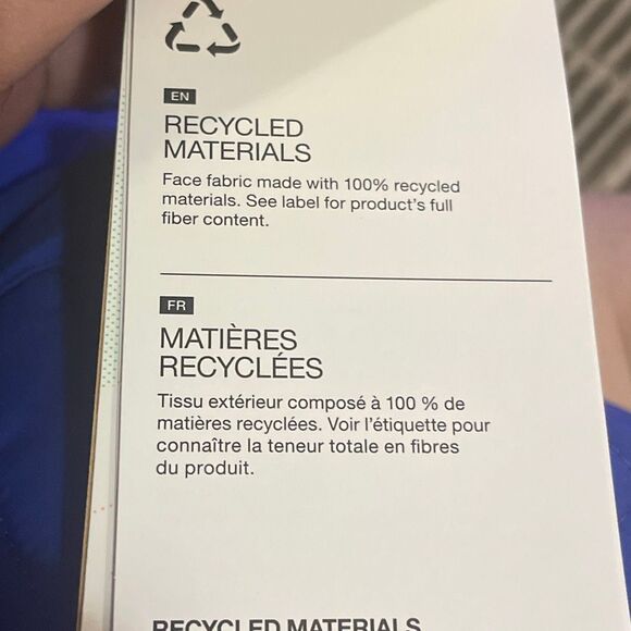 The North Face Boys Reversible Shasta Hooded Jacket TNF Blue Large (12)NWT - Picture 9 of 15